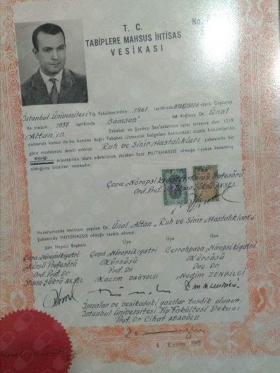 ihtisas belgesi